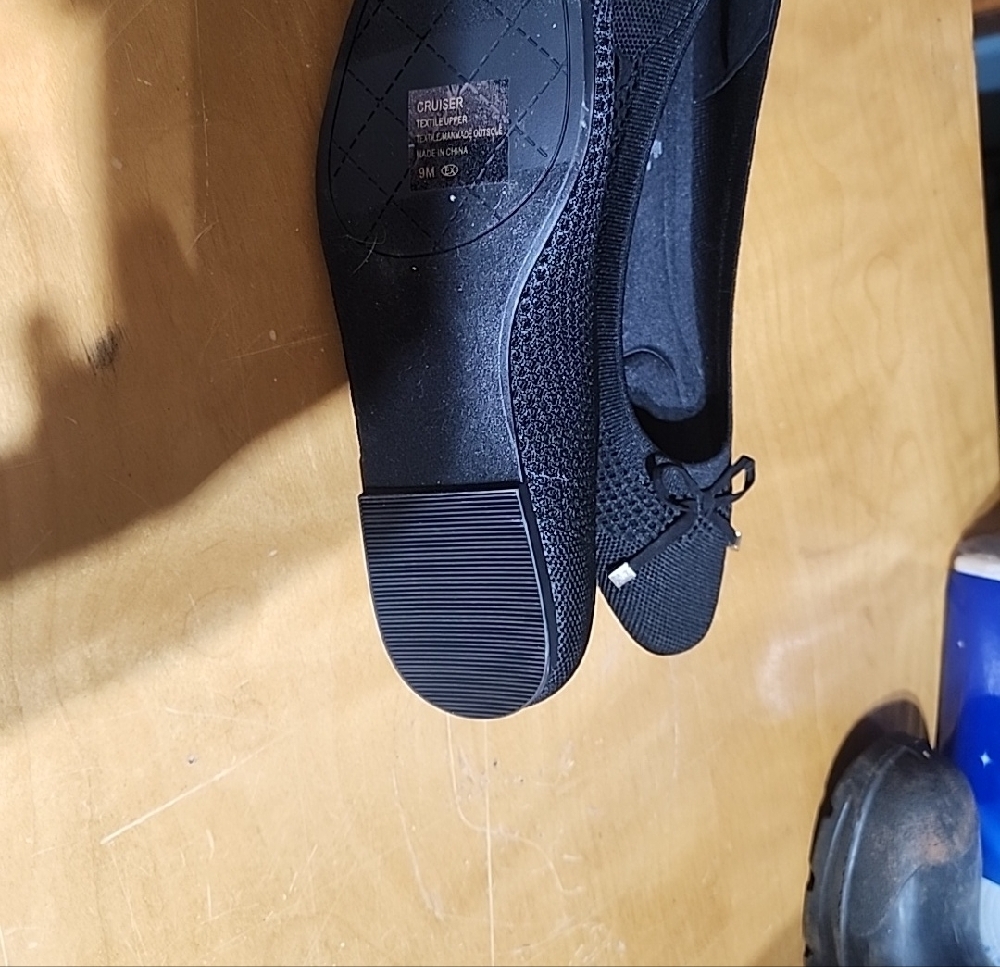 Comfort Knit Jellypop Ballet Flats - Black - Picture 2 of 2